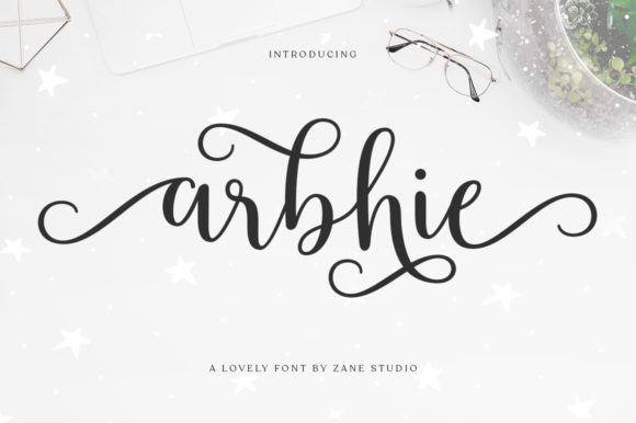 Arbhie: A Modern Handwritten Font for Elegant Design