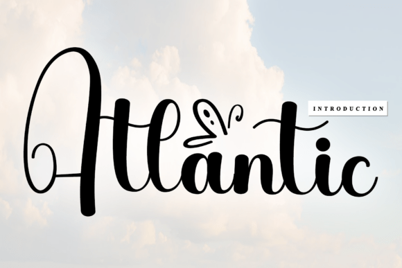 Atlantic: The Sweet Cursive Font for Elegant Design
