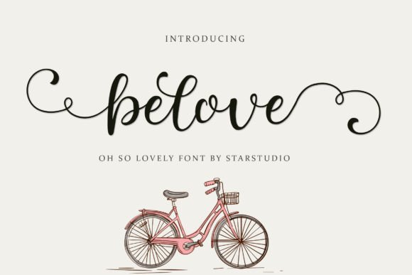 Belove Script: Elevating Design with Authentic Handwritten Charm