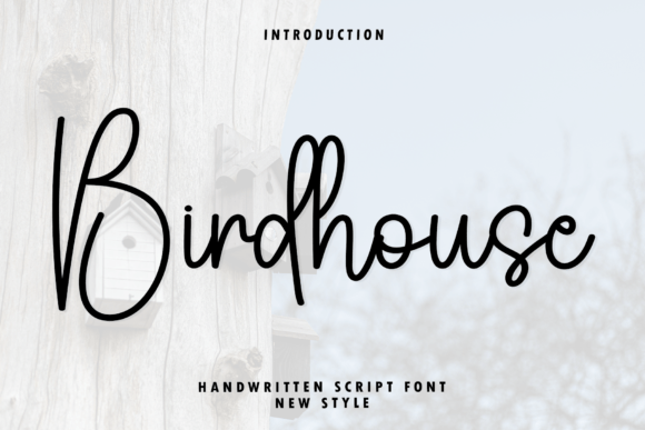 Birdhouse: Elevating Designs with Elegant Script