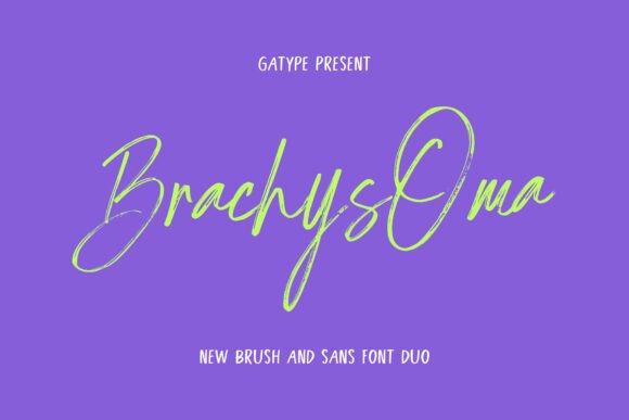 Brachys Oma: Elevating Design with Authentic Handwritten Charm