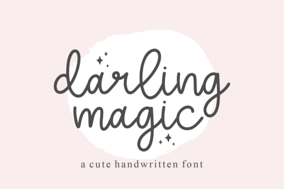 Darling Magic: Elevate Your Designs with Whimsical Typography