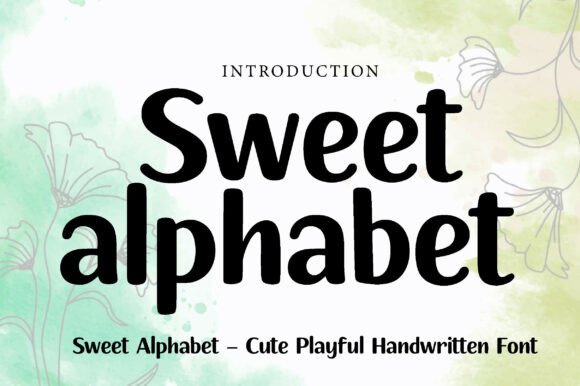 Discover Sweet Alphabet: A Playful Font for Creative Projects