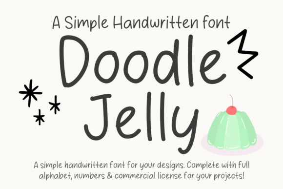 Doodle Jelly: The Friendly Font for Modern Designers