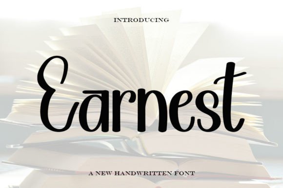 Earnest: Elevating Your Design with Elegant Typography