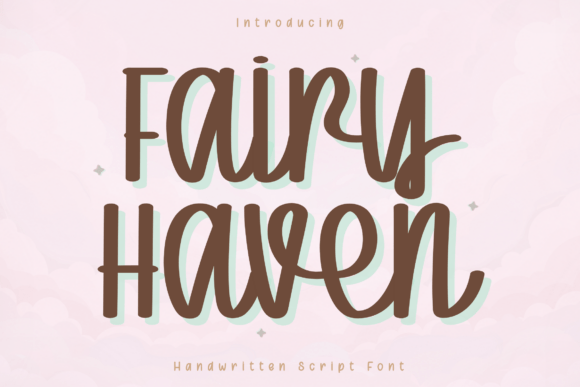 Fairy Haven: A Handwritten Font for Modern Design