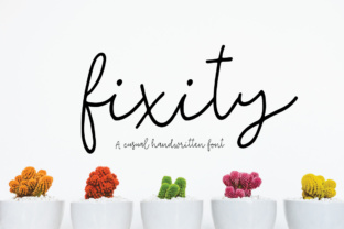 Fixity: Elevating Design with Handwritten Charm