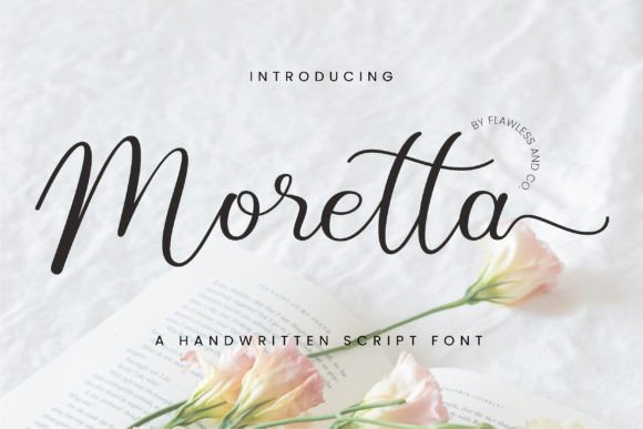 Morettaa: Elevating Designs with Sweet Script Typography