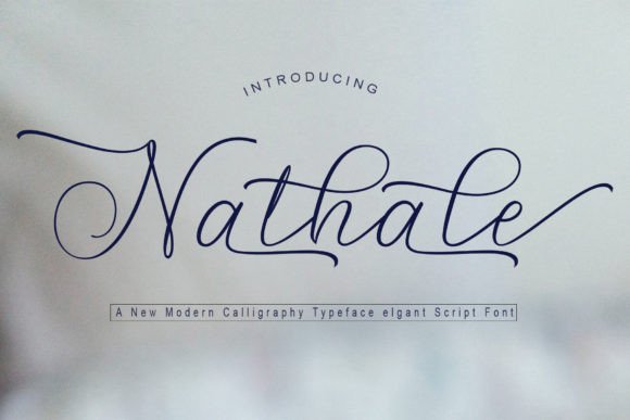 Nathale: Elevating Design with Elegant Script