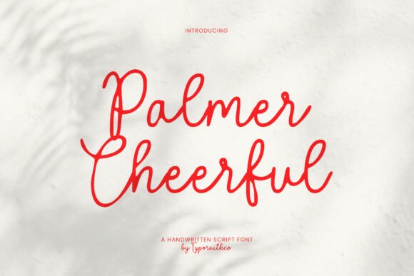 Palmer Cheerful: Infusing Joy into Modern Graphic Design