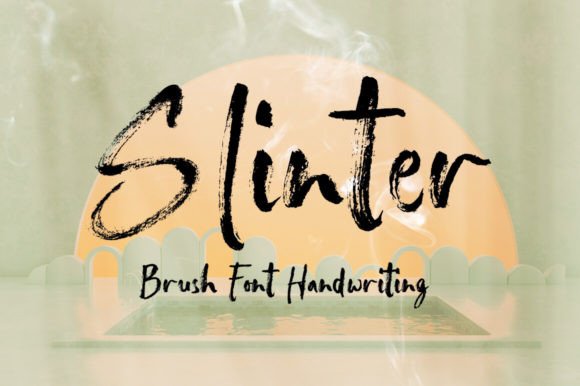 Slinter: Elevate Your Visual Design with a Trendy Handwritten Font